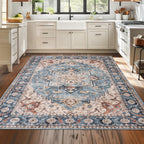 Washable Rug -%63 Cotton Low Pile Carpet
