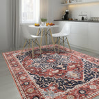 Washable Rug -%63 Cotton Low Pile Carpet