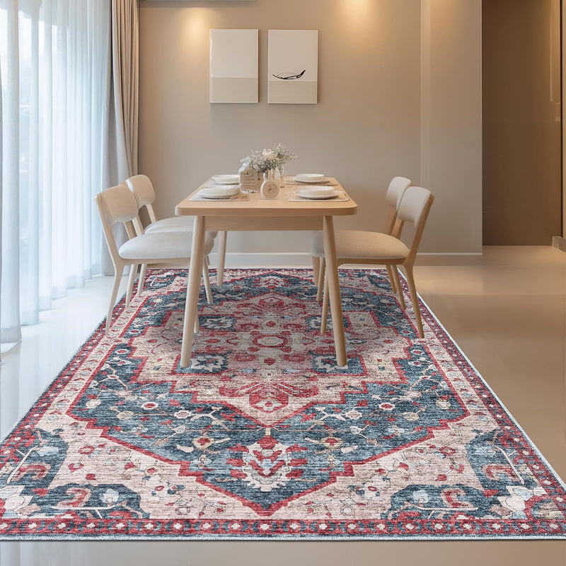 Washable Rug -%63 Cotton Low Pile Carpet
