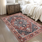 Washable Rug -%63 Cotton Low Pile Carpet