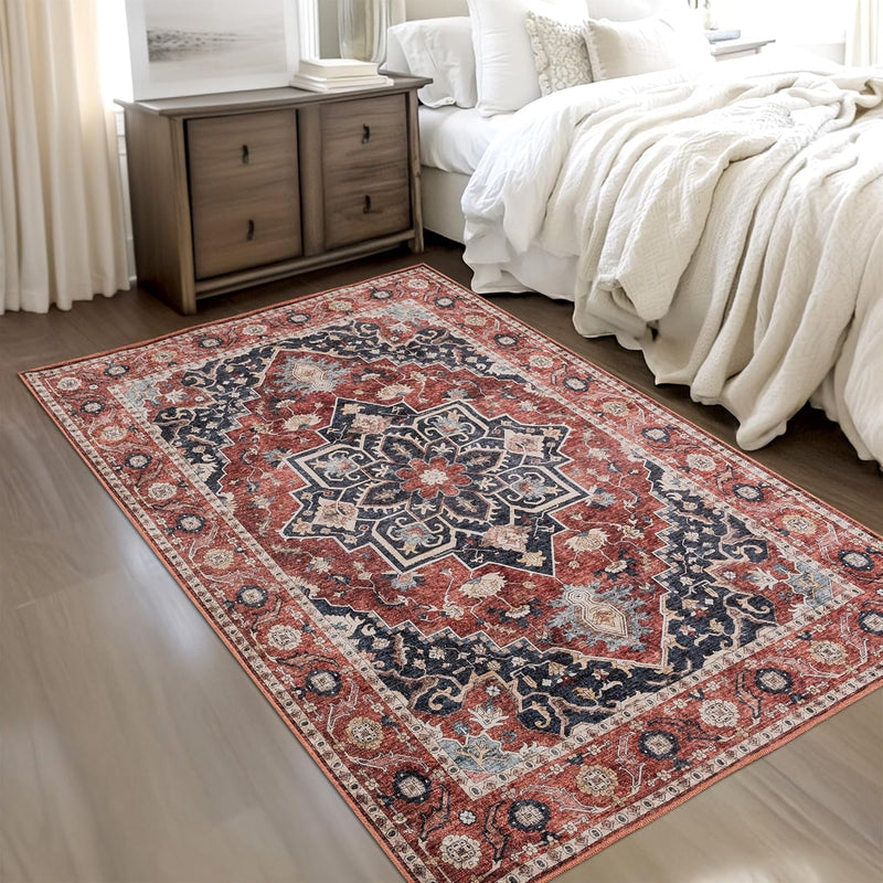 Washable Rug -%63 Cotton Low Pile Carpet