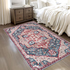 Washable Rug -%63 Cotton Low Pile Carpet