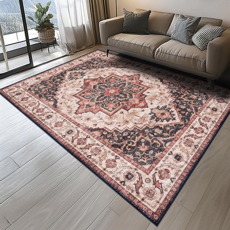 Washable Rug -%63 Cotton Low Pile Carpet