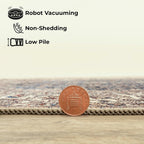 Washable Rug 75% Recycled Cotton Short Pile