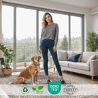 Washable Rug 75% Recycled Cotton Short Pile