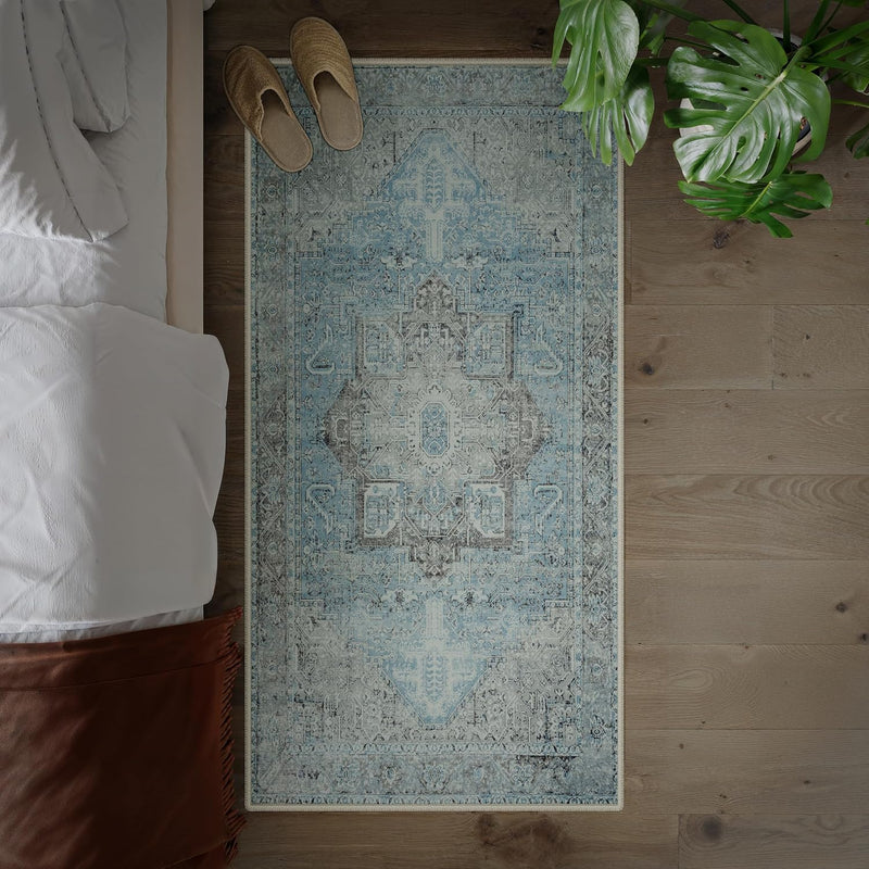 Washable Rug 75% Recycled Cotton Short Pile