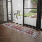 Washable Rug Midsize Aesthetic Crimson 75% Recycled