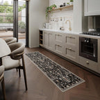 Washable Rug Midsize Aesthetic Crimson 75% Recycled