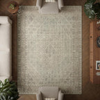 Washable Rug Midsize Aesthetic Crimson 75% Recycled