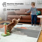 Washable Rug 75% Recycled Cotton Short Pile