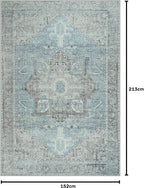 Washable Rug 75% Recycled Cotton Short Pile