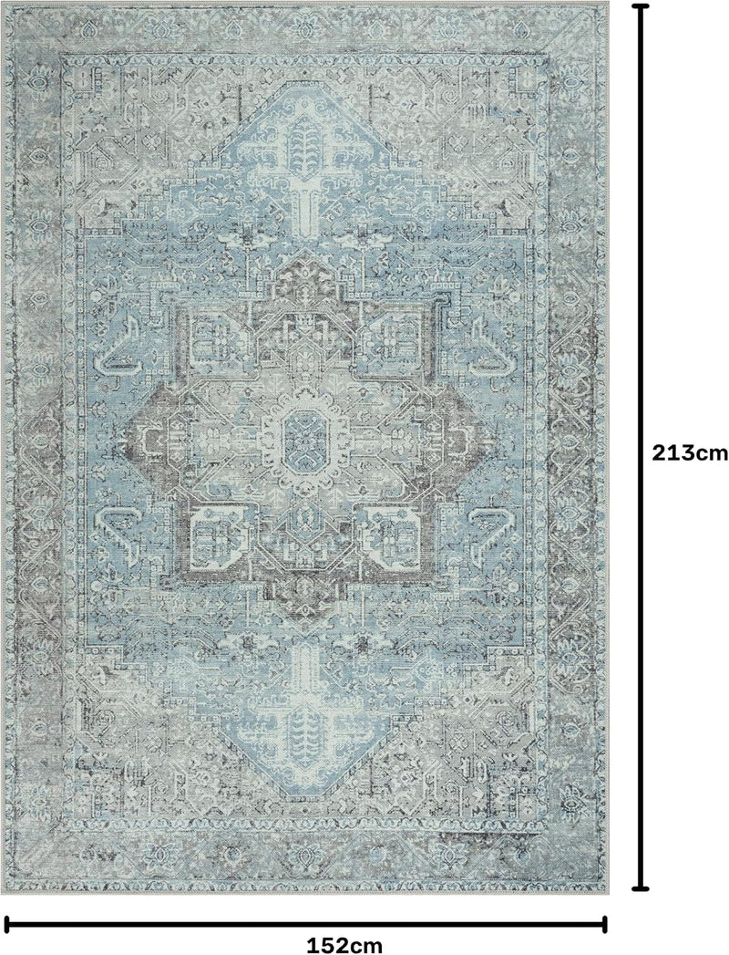 Washable Rug 75% Recycled Cotton Short Pile