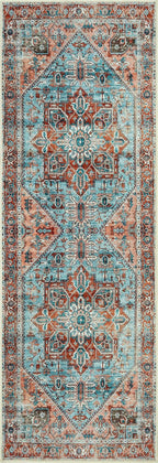 Washable Rug Midsize Aesthetic Crimson 75% Recycled