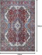 Washable Rug 75% Recycled Cotton Short Pile