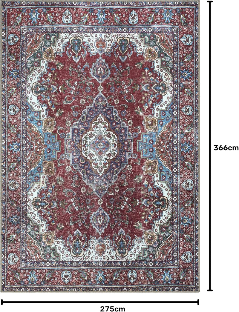 Washable Rug 75% Recycled Cotton Short Pile