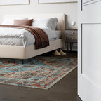 Washable Rug Midsize Aesthetic Crimson 75% Recycled