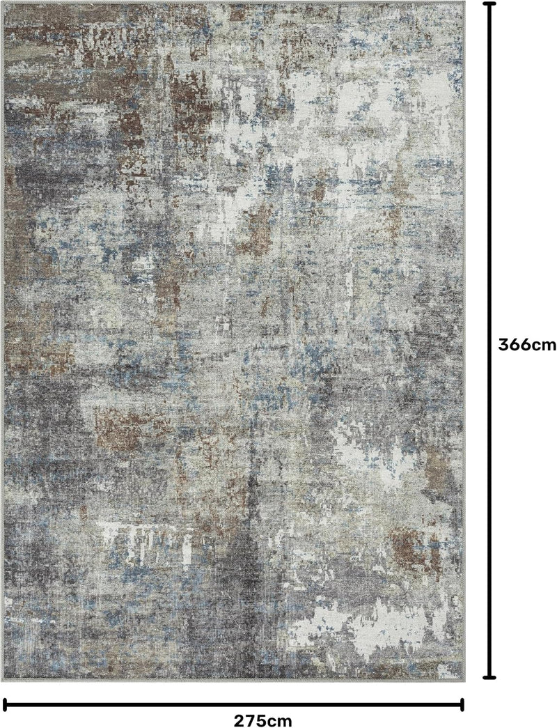 Washable Rug 75% Recycled Cotton Short Pile