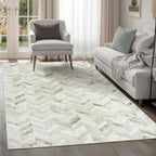 Washable Rug 75% Recycled Cotton Short Pile