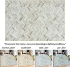 Washable Rug 75% Recycled Cotton Short Pile