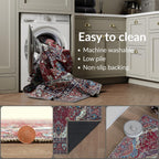 Washable Rug 75% Recycled Cotton Short Pile