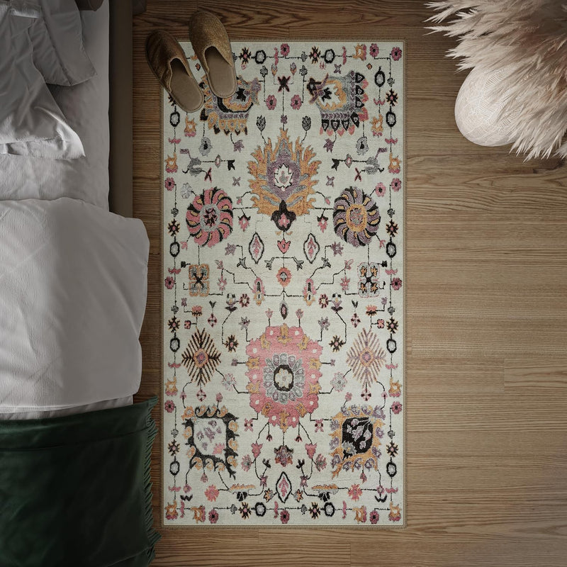 Washable Rug 75% Recycled Cotton Short Pile