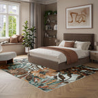 Washable Rug Midsize Aesthetic Crimson 75% Recycled