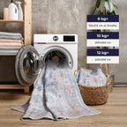 Washable Rug 75% Recycled Cotton Short Pile