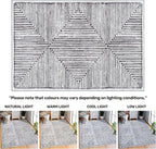 Washable Rug Midsize Aesthetic Crimson 75% Recycled