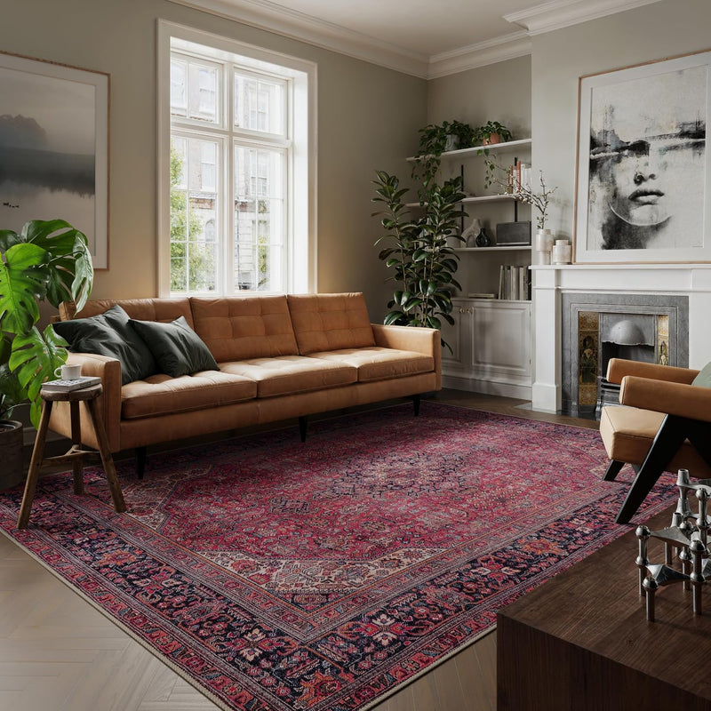 Washable Rug 75% Recycled Cotton Short Pile