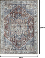 Washable Rug 75% Recycled Cotton Short Pile