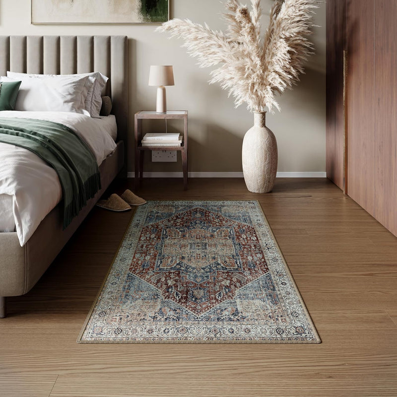 Washable Rug 75% Recycled Cotton Short Pile