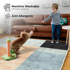 Washable Rug 75% Recycled Cotton Short Pile