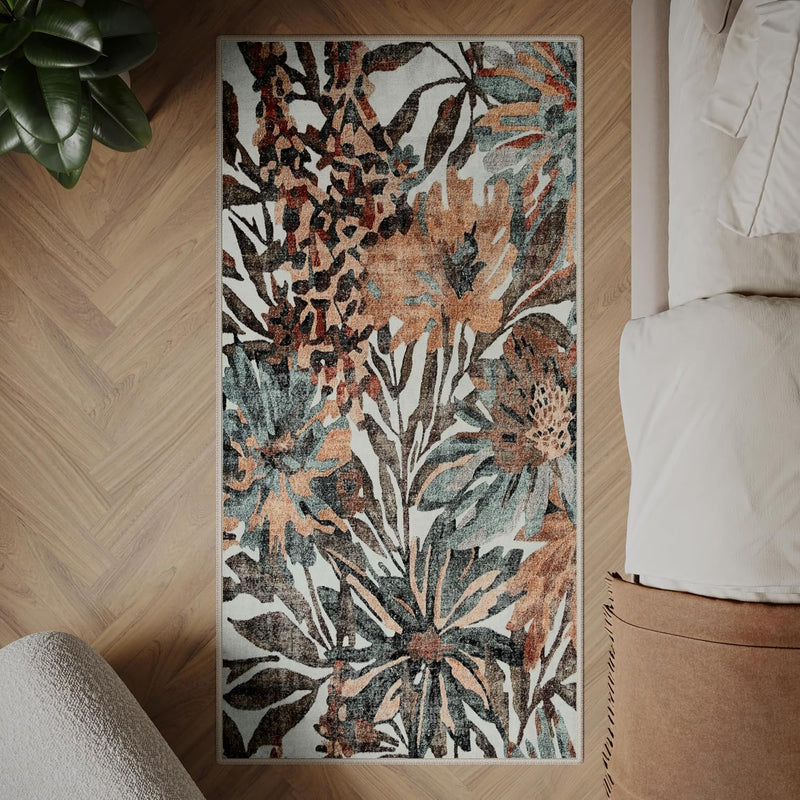 Washable Rug 75% Recycled Cotton Short Pile
