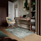 Washable Rug Midsize Aesthetic Crimson 75% Recycled