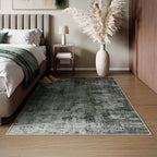 Washable Rug Midsize Aesthetic Crimson 75% Recycled