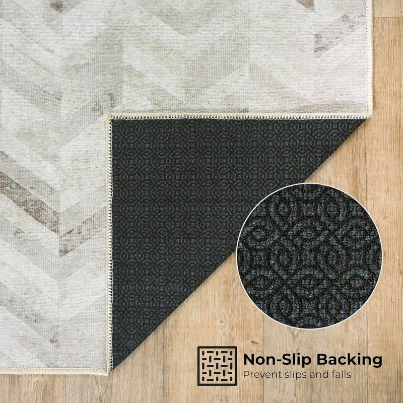 Washable Rug 75% Recycled Cotton Short Pile