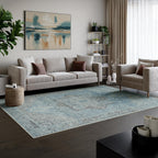 Washable Rug 75% Recycled Cotton Short Pile