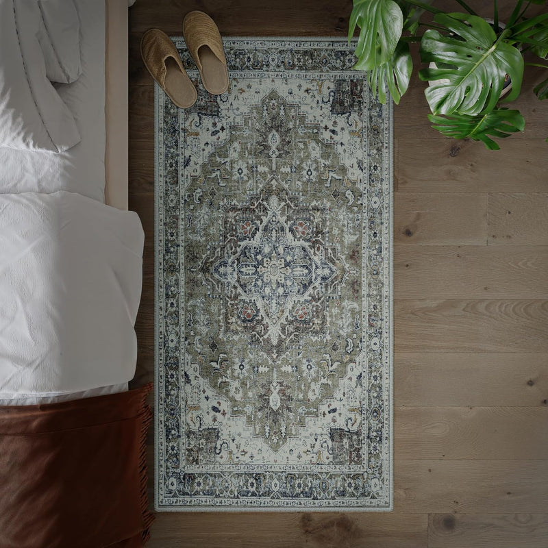 Washable Rug 75% Recycled Cotton Short Pile