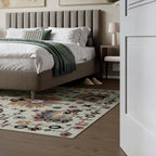 Washable Rug Midsize Aesthetic Crimson 75% Recycled