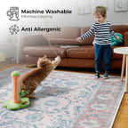 Washable Rug 75% Recycled Cotton Short Pile