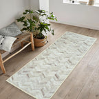 Washable Rug 75% Recycled Cotton Short Pile