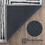 Washable Rug Midsize Aesthetic Crimson 75% Recycled