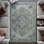 Washable Rug 75% Recycled Cotton Short Pile