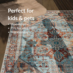 Washable Rug 75% Recycled Cotton Short Pile