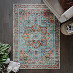 Washable Rug 75% Recycled Cotton Short Pile