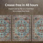 Washable Rug 75% Recycled Cotton Short Pile