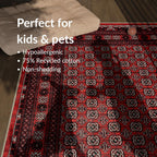 Washable Rug 75% Recycled Cotton Short Pile