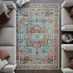 Washable Rug 75% Recycled Cotton Short Pile