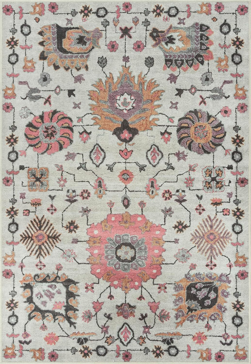 Washable Rug Midsize Aesthetic Crimson 75% Recycled
