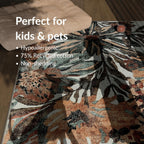 Washable Rug 75% Recycled Cotton Short Pile